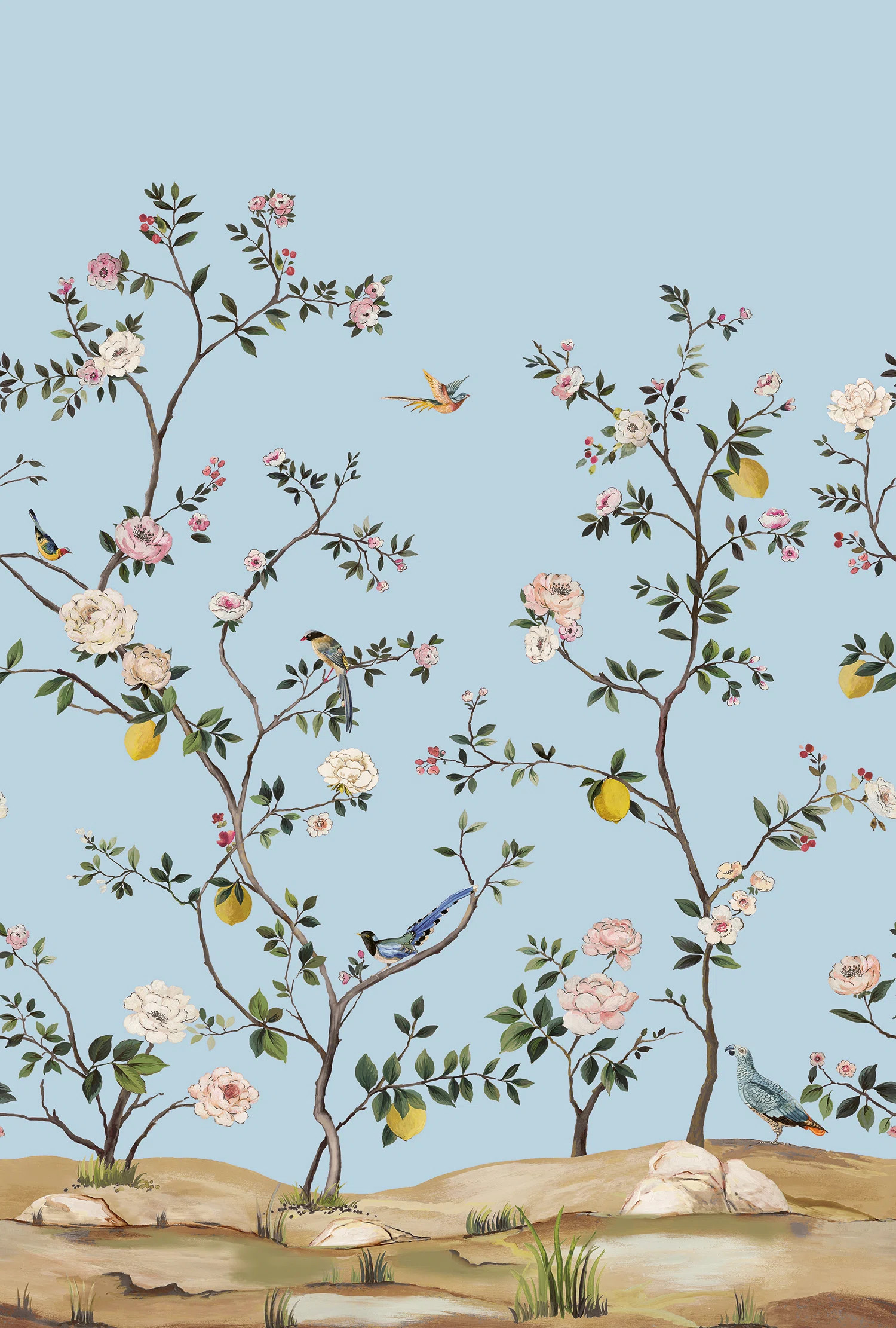 Ararat Floral Wall Mural | Wayfair North America