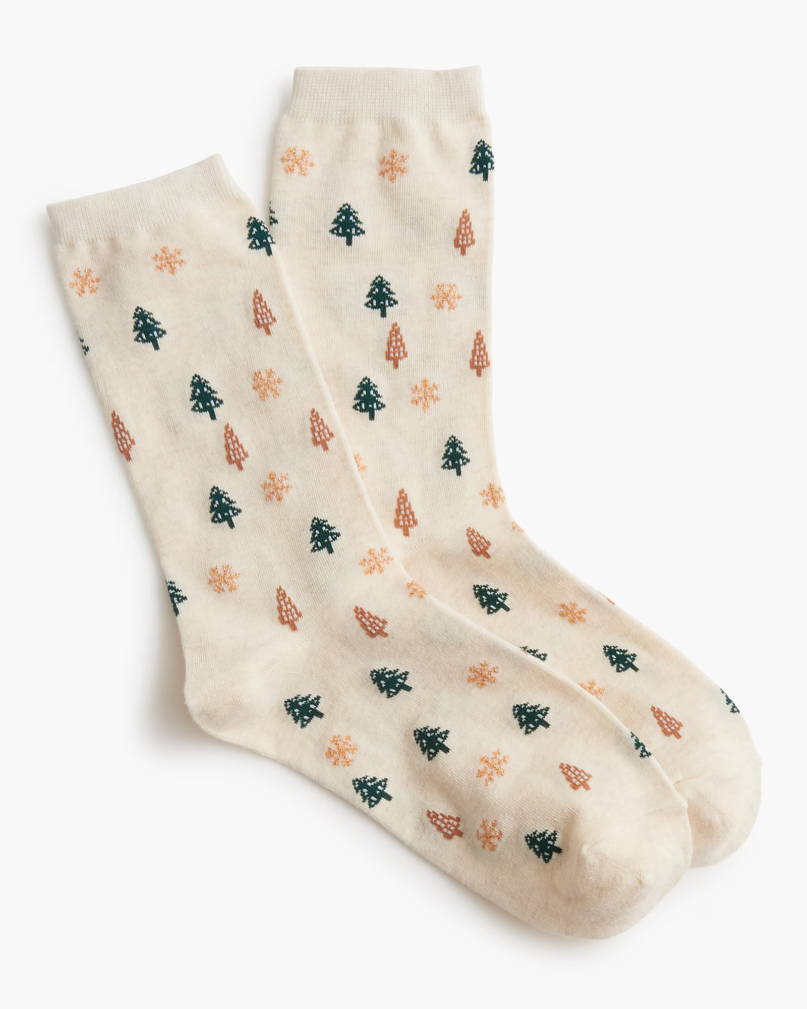 Holiday trees trouser socks | J.Crew Factory