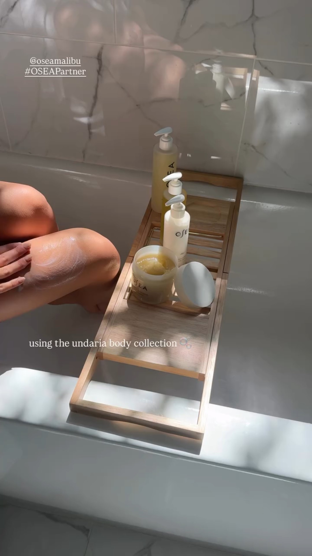 using the undaria body collection 🫧 @oseamalibu 
#OSEAPartner

#LTKBeauty