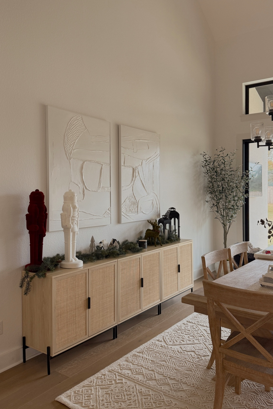 christmas-ing up the dining area! linking what i’m able to, some items are older!