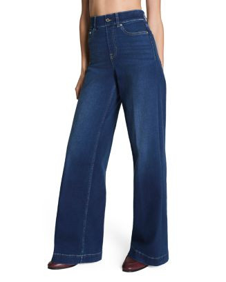 Pull On Wide Leg Jeans in Pacific Wash | Bloomingdale's (US)