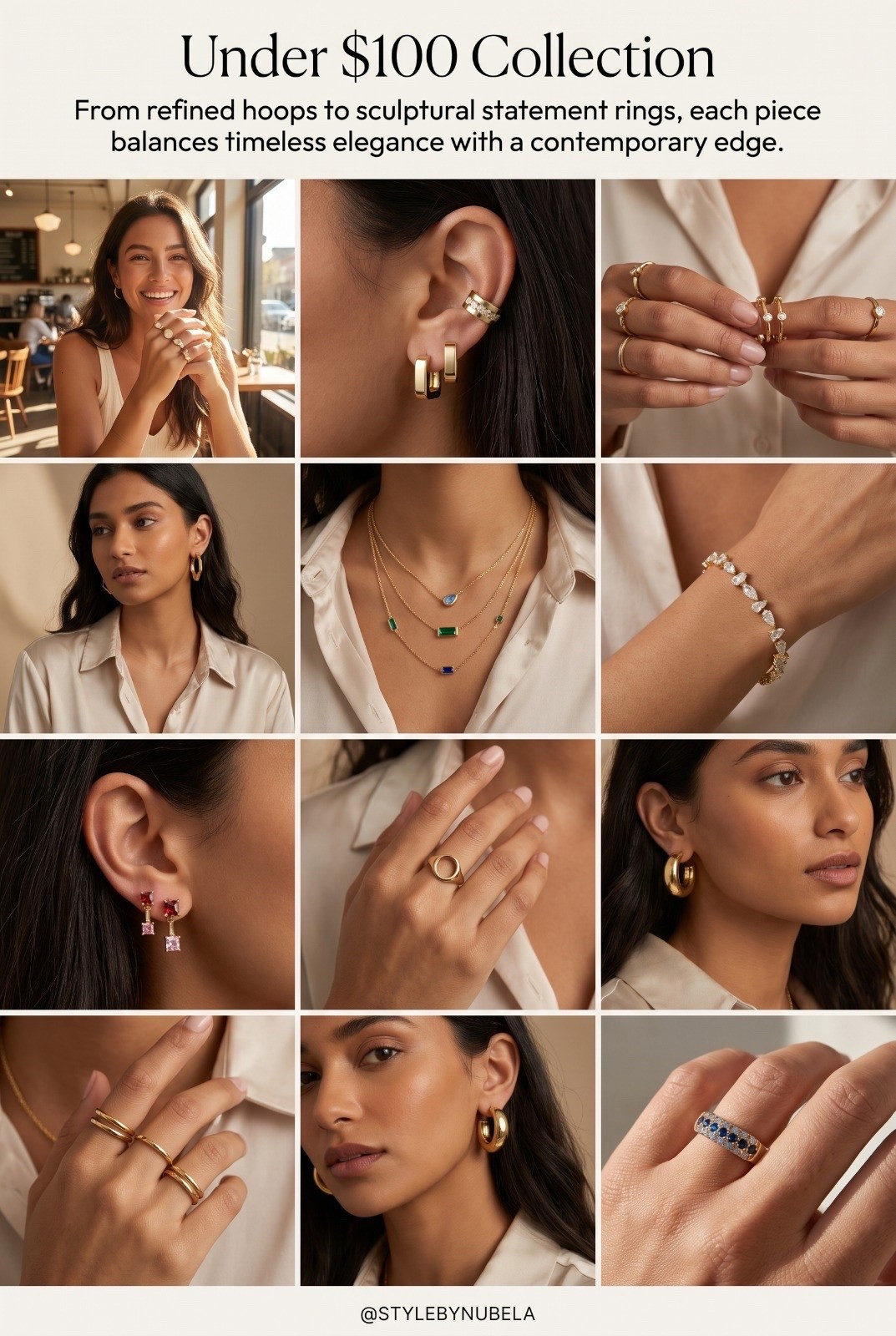 Under $100 JEWELRIES Finds for everyday wear in any occasions. #jewelry


 #LTKSummer #LTKVacation 
#LTKPlusSize #LTKTall
#LTKPetite #LTKBump
#LTKmomlife #LTKOver40
#LTKMidsize #LTKvlog
#LTKgrwm #LTKootd
#LTKdayinmylife
#LTKSaleAlert  #LTKBeauty
#LTKSeasonal #LTKmomlife

jewelry under $100, affordable jewelry, affordable jewelry finds, jewelry finds, everyday jewelry, dainty jewelry, gold jewelry, gold jewelry under $100, affordable gold jewelry, jewelry gifts for her, jewelry gift ideas, stylish jewelry under $100, budget friendly jewelry, timeless jewelry, stackable jewelry, jewelry finds, fashion finds, style finds

#BonheurJewelry #JewelryFinds #JewelryUnder100 #AffordableJewelry #GoldJewelry #DaintyJewelry #EverydayJewelry #JewelryGifts #AffordableGoldJewelry #JewelryLover #FashionFinds #StyleFinds

#LTKWedding #LTKootd #LTKgrwm