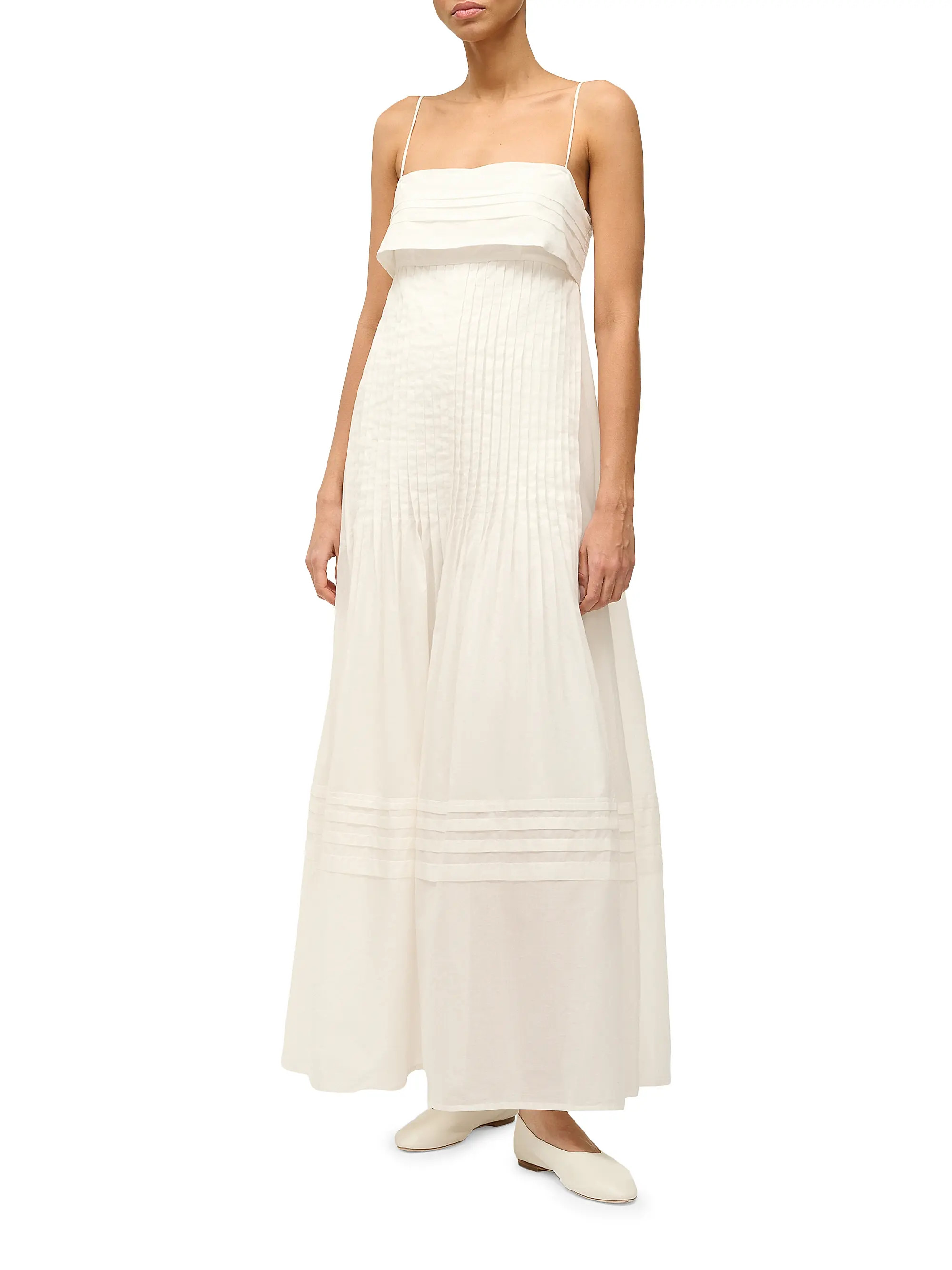 Kristina Pintuck Sleeveless Midi-Dress | Saks Fifth Avenue