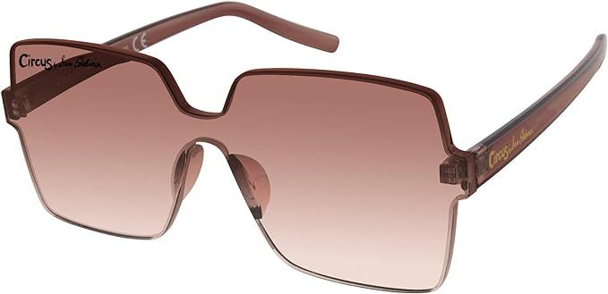 Circus by Sam Edelman CC467 Rectangular UV Protective Women's Shield Sunglasses. Trend-Right Gift... | Amazon (US)