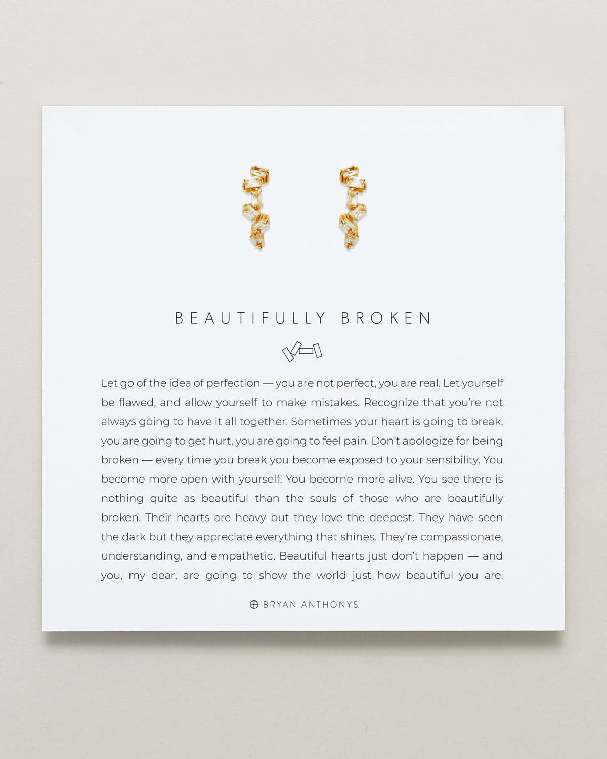 Beautifully Broken Hoop Earrings | Bryan Anthonys