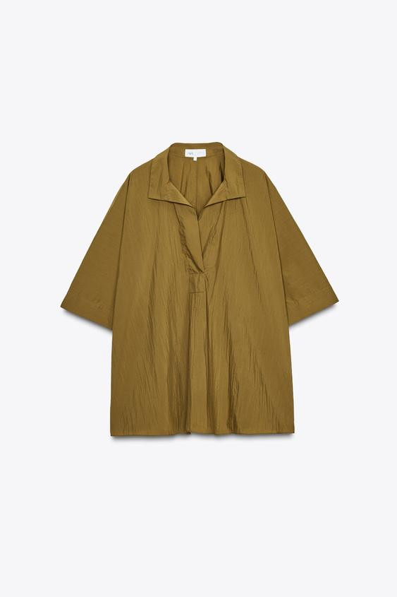 OVERSIZE SHIRT ZW COLLECTION | Zara US