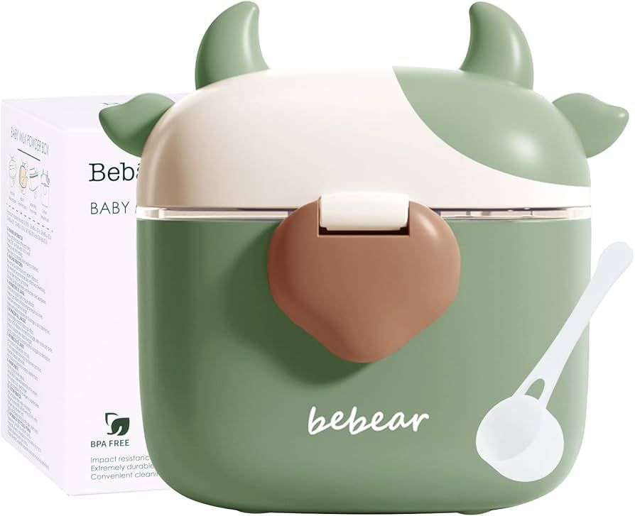 Bebamour Baby Formula Dispenser, BPA Free Portable Milk Powder and Candy Fruit Snack Storage Cont... | Amazon (US)