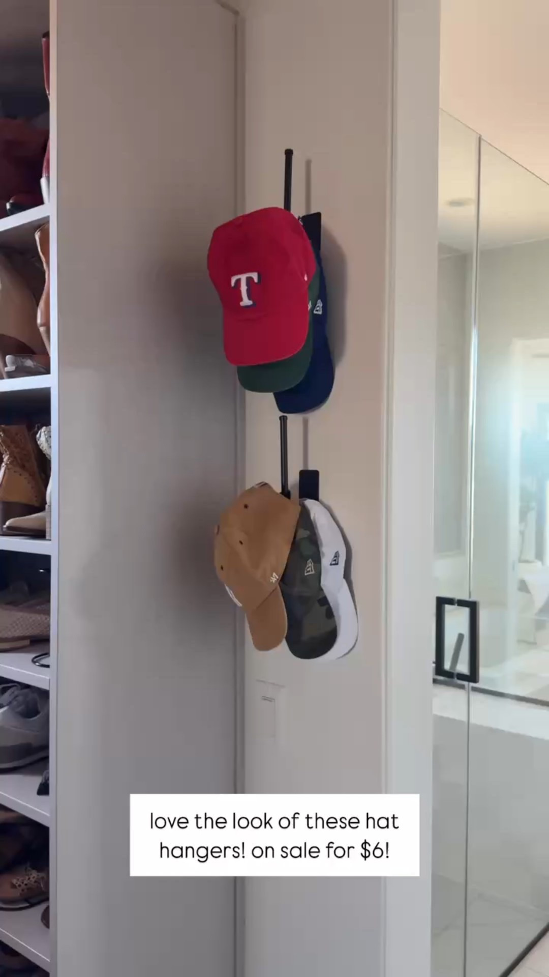 such a cute way to organize hats! 

#LTKmomlife #LTKdayinmylife #LTKHome