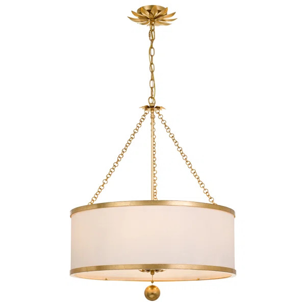 Delrio 6 - Light Unique / Statement Drum Chandelier | Wayfair North America