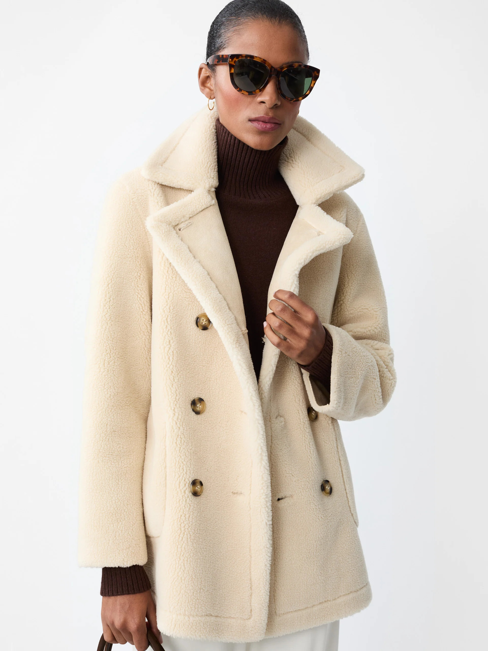 Agata Reversible Faux Fur Coat | J.McLaughlin
