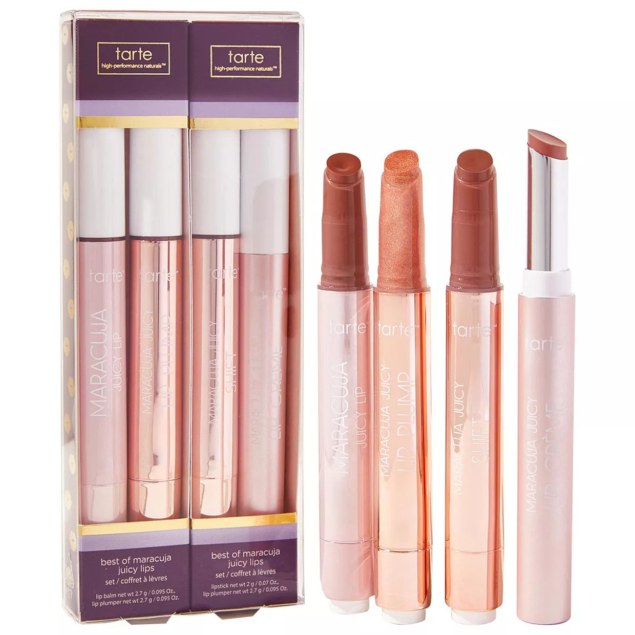 tarte best of maracuja juicy lips set | Kohl's
