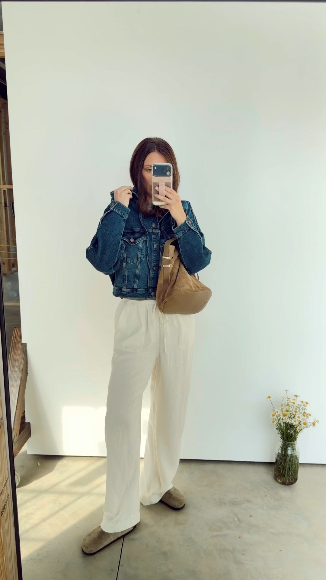 Love this denim jacket! Wearing the small

#LTKootd