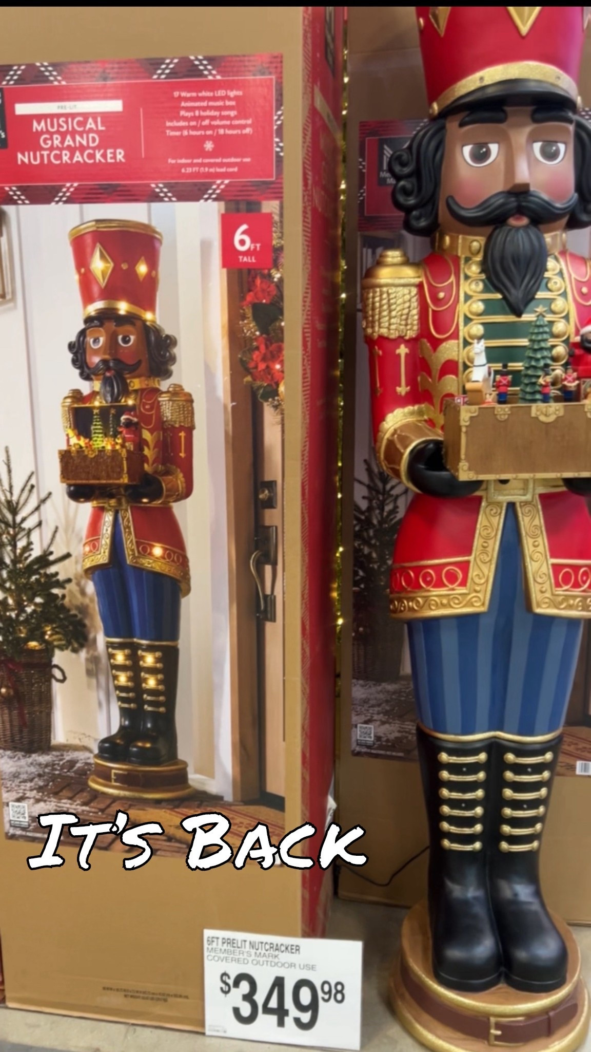 Sam’s is back with another version of the Nutcracker that is so cute!!!

#LTKHoliday #LTKHome #LTKSeasonal