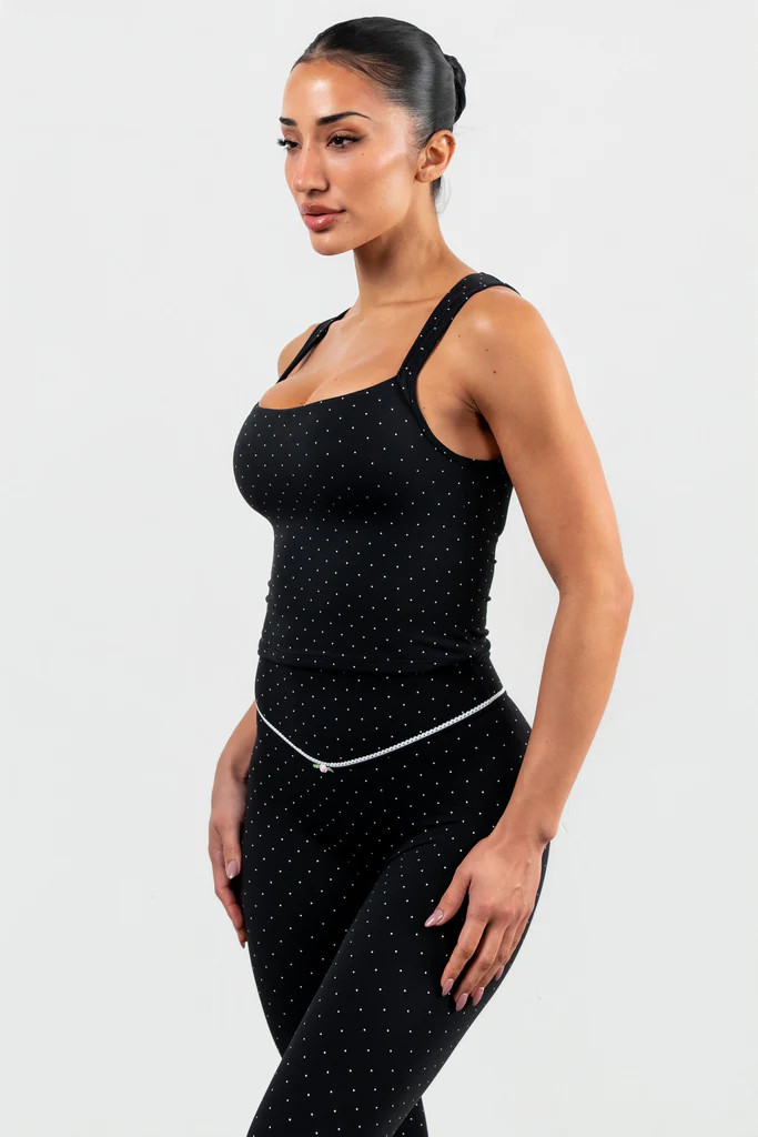 Cloud II™ Together Tank - Midnight Polka Dot | Vitality