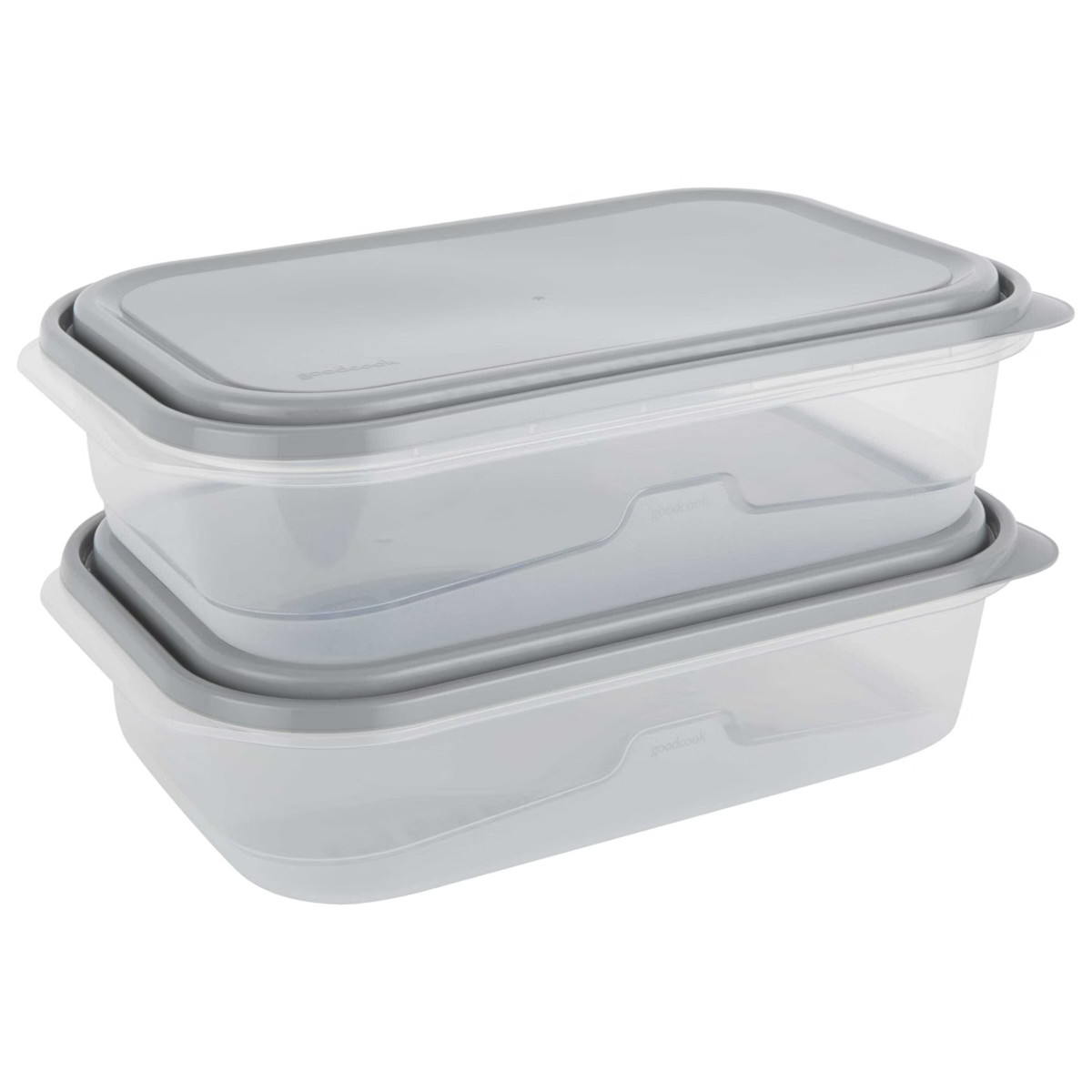 GoodCook EveryWare Rectangle 1 Gallon Food Storage Container - 2pk | Target