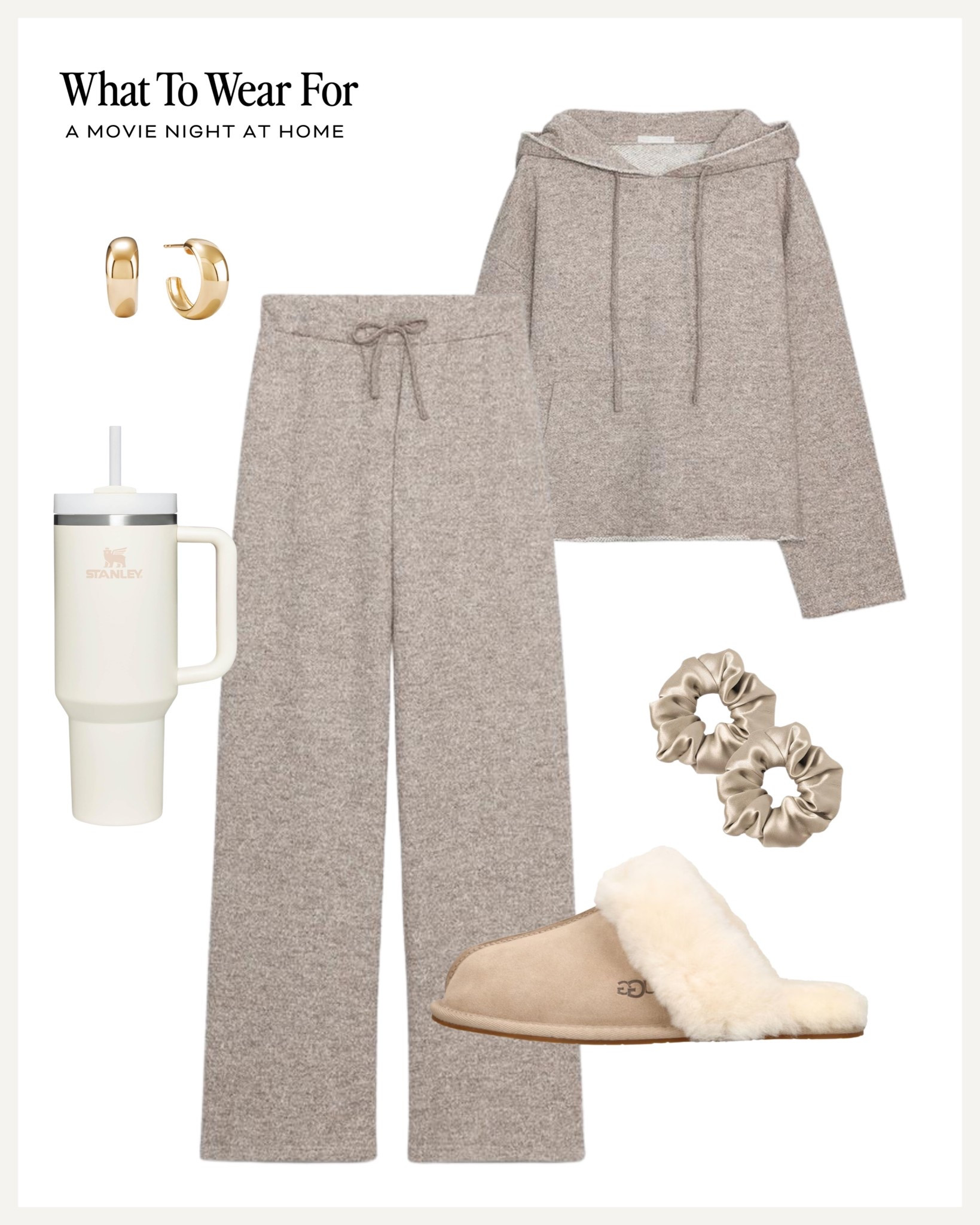 Autumn cosy outfit 

Zara new in / neutral jogger set / loungewear / slippers / Stanley cup 

#LTKwinter #LTKautumn #LTKuk