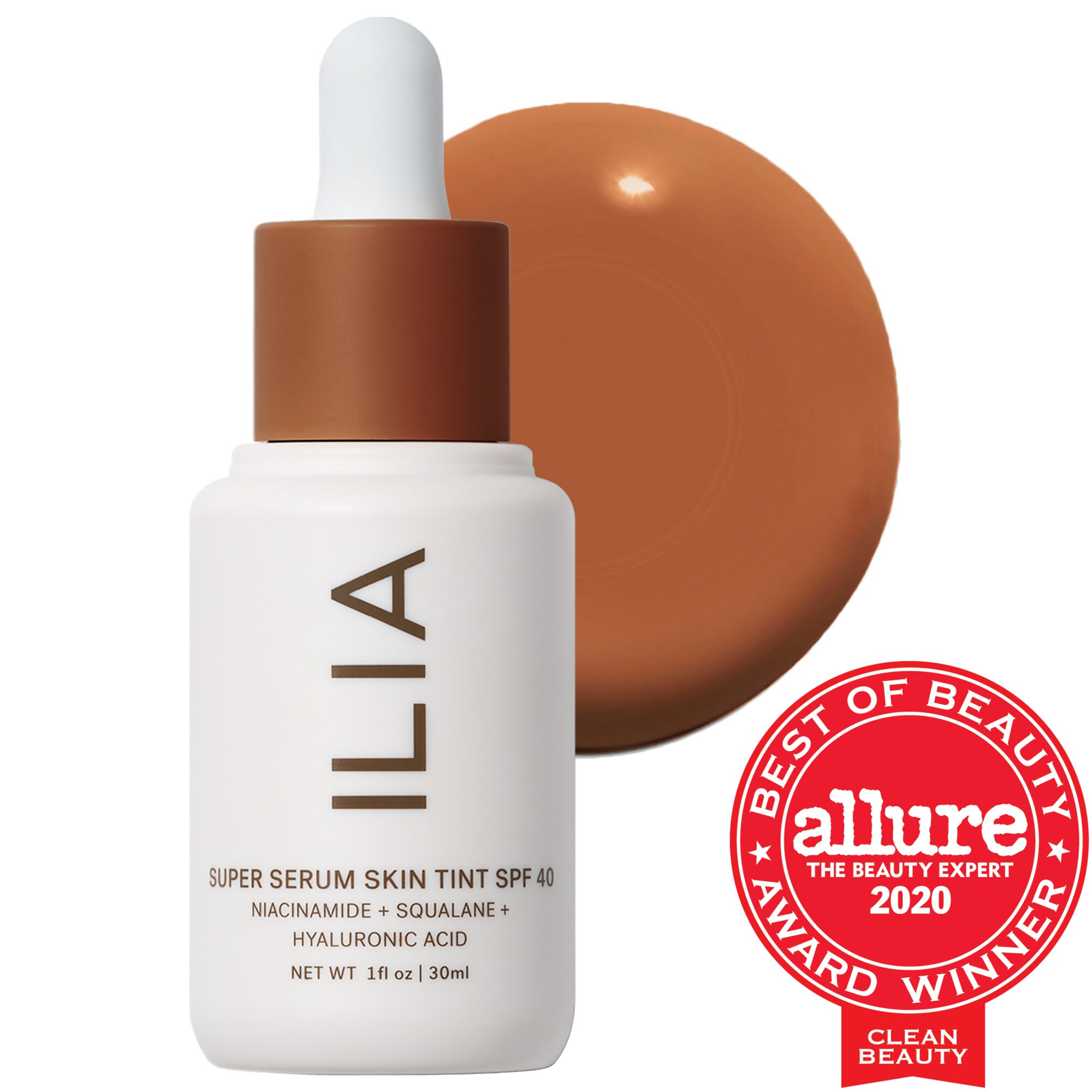 ILIA Super Serum Skin Tint SPF 40 Foundation Pavones ST16 1 fl oz/ 30 ml | Sephora (US)