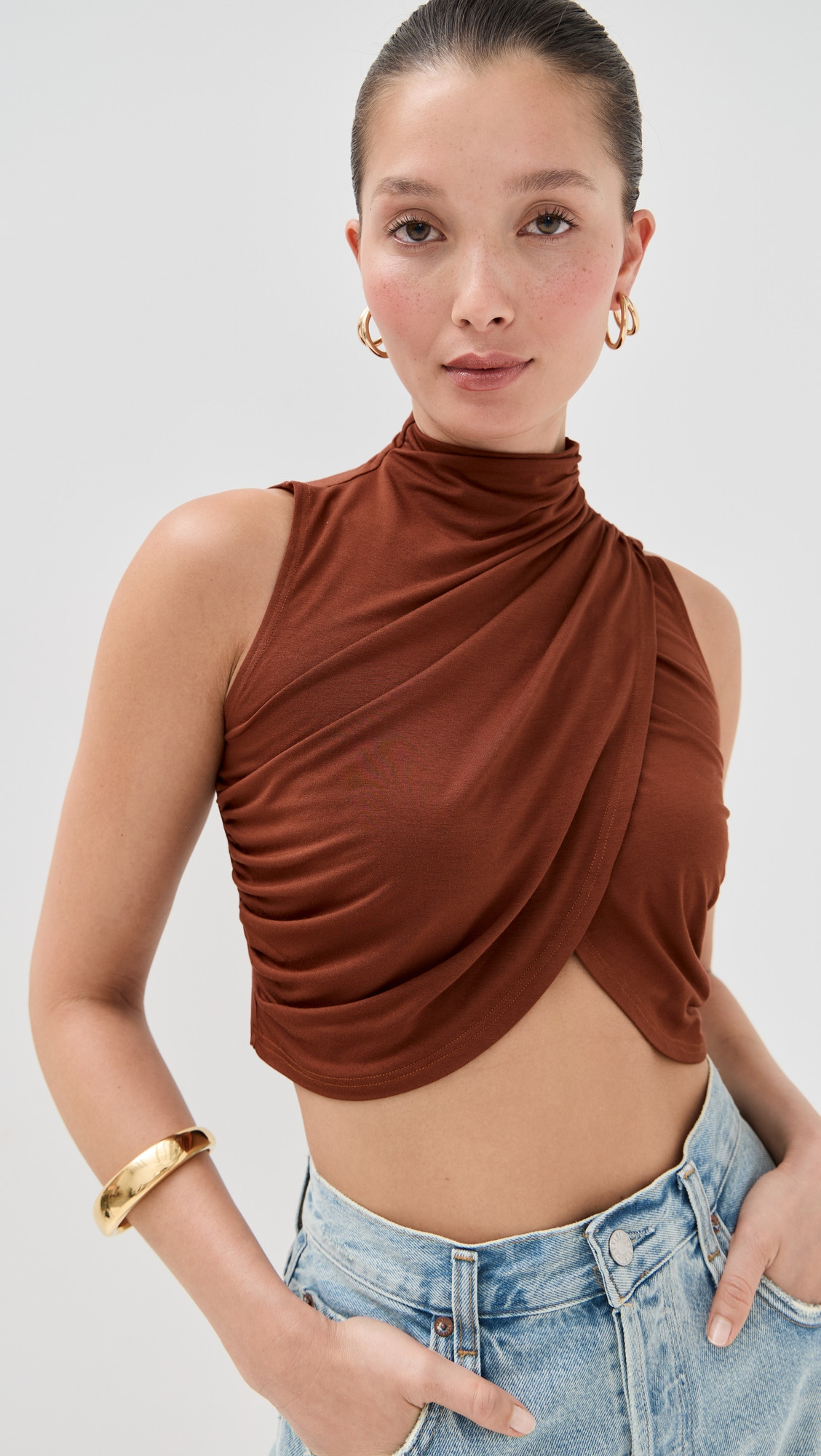 LE BOP Mel Top Black XXL | Shopbop