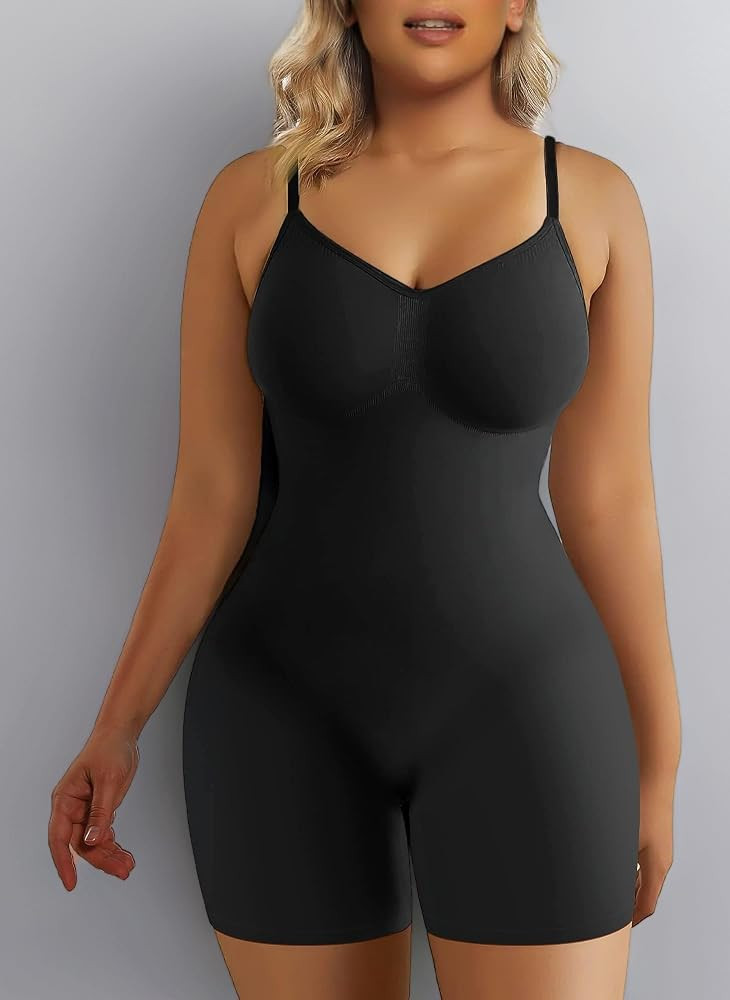 SHAPERX Shapewear for Women Tummy Control Bodysuit Butt Lifter Full Body Shaper Shorts One Piece | Amazon (UK)