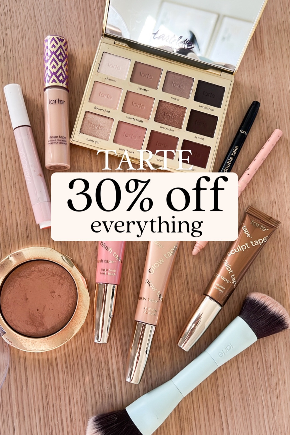 Tarte 30% off site wide March 8-11th! Copy code here in the app & use at checkout. Most of the makeup I use it Tarte- including my favorites here! 

#LTKSpringSale #LTKfindsunder50 #LTKbeauty