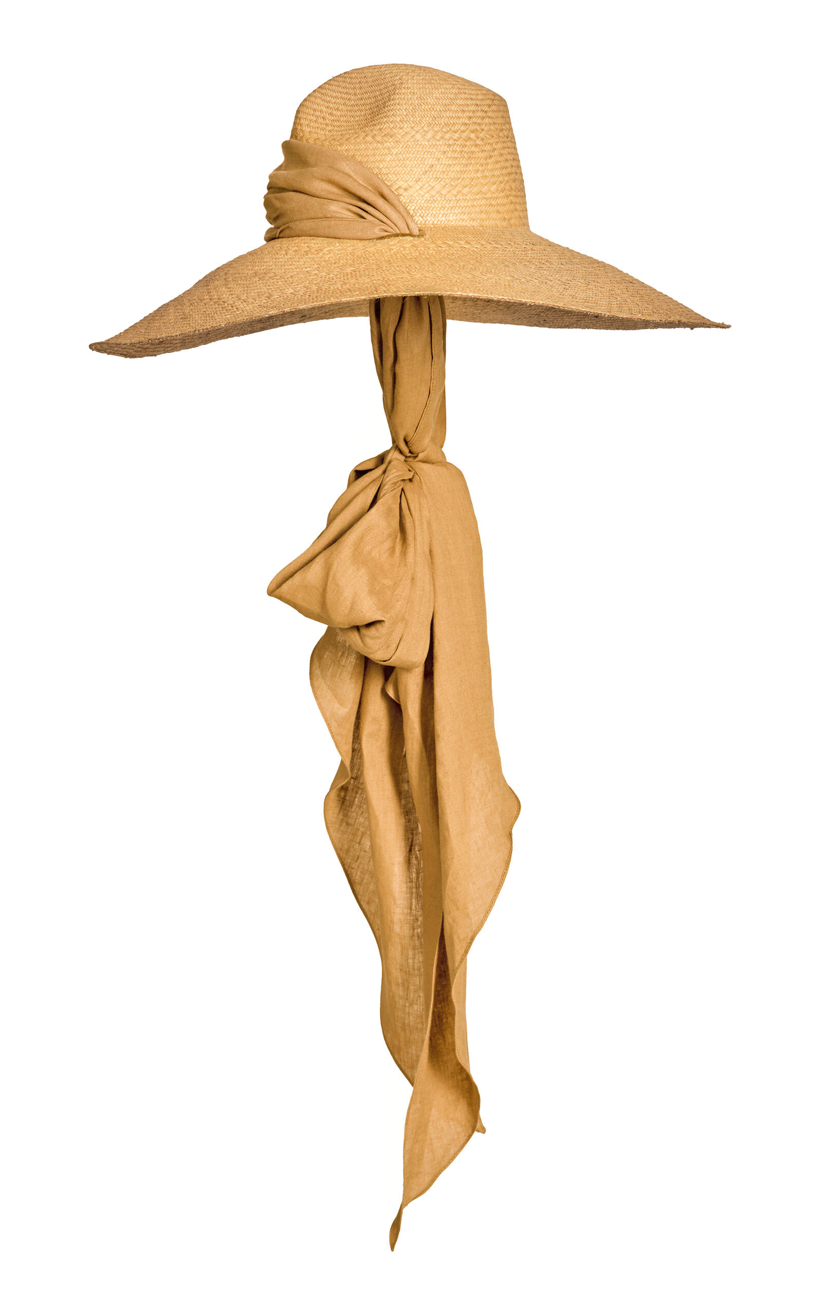 Shipibo Secrets Scarf-Detailed Woven Palm Hat | Moda Operandi (Global)