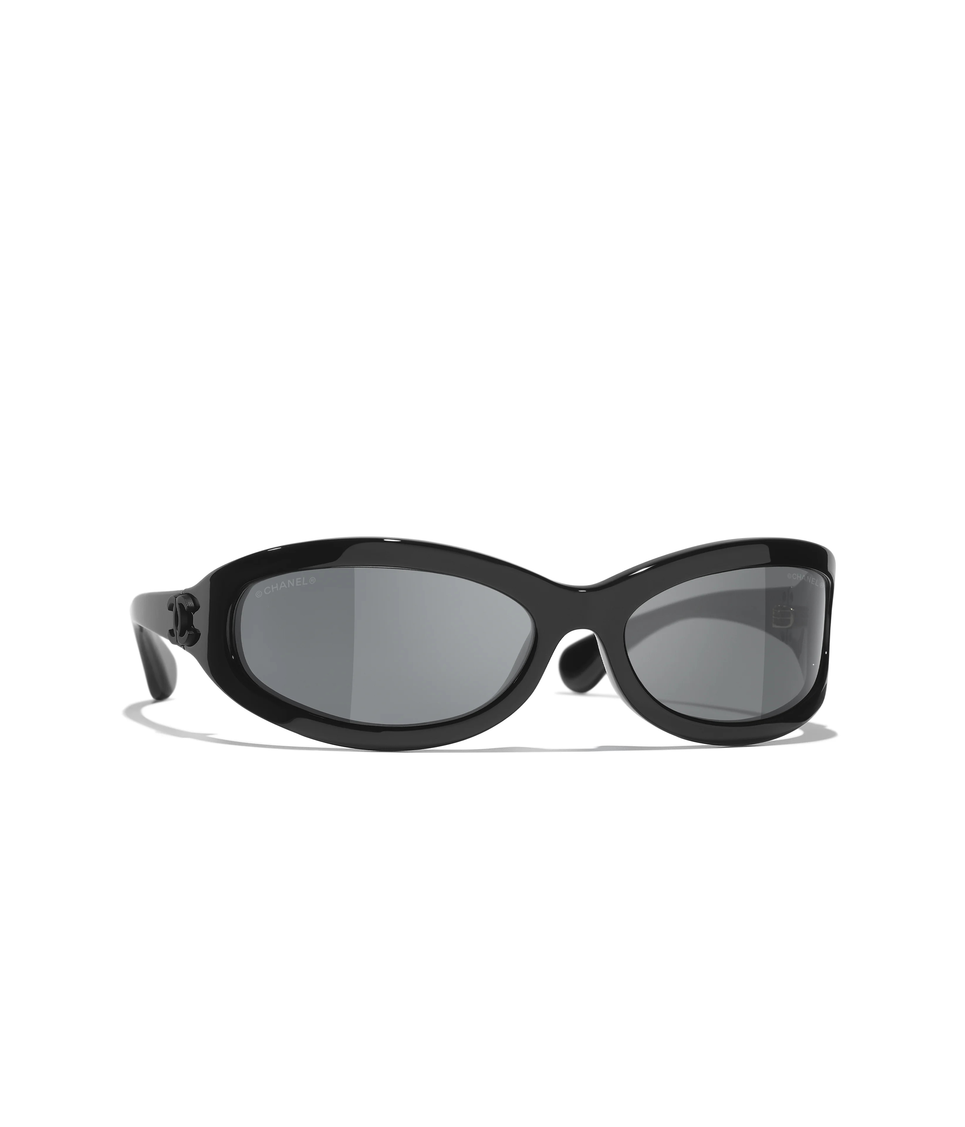 CHANEL Sunglasses: Shield Sunglasses, nylon &mdash; Fashion | CHANEL | CHANEL | Chanel, Inc. (US)