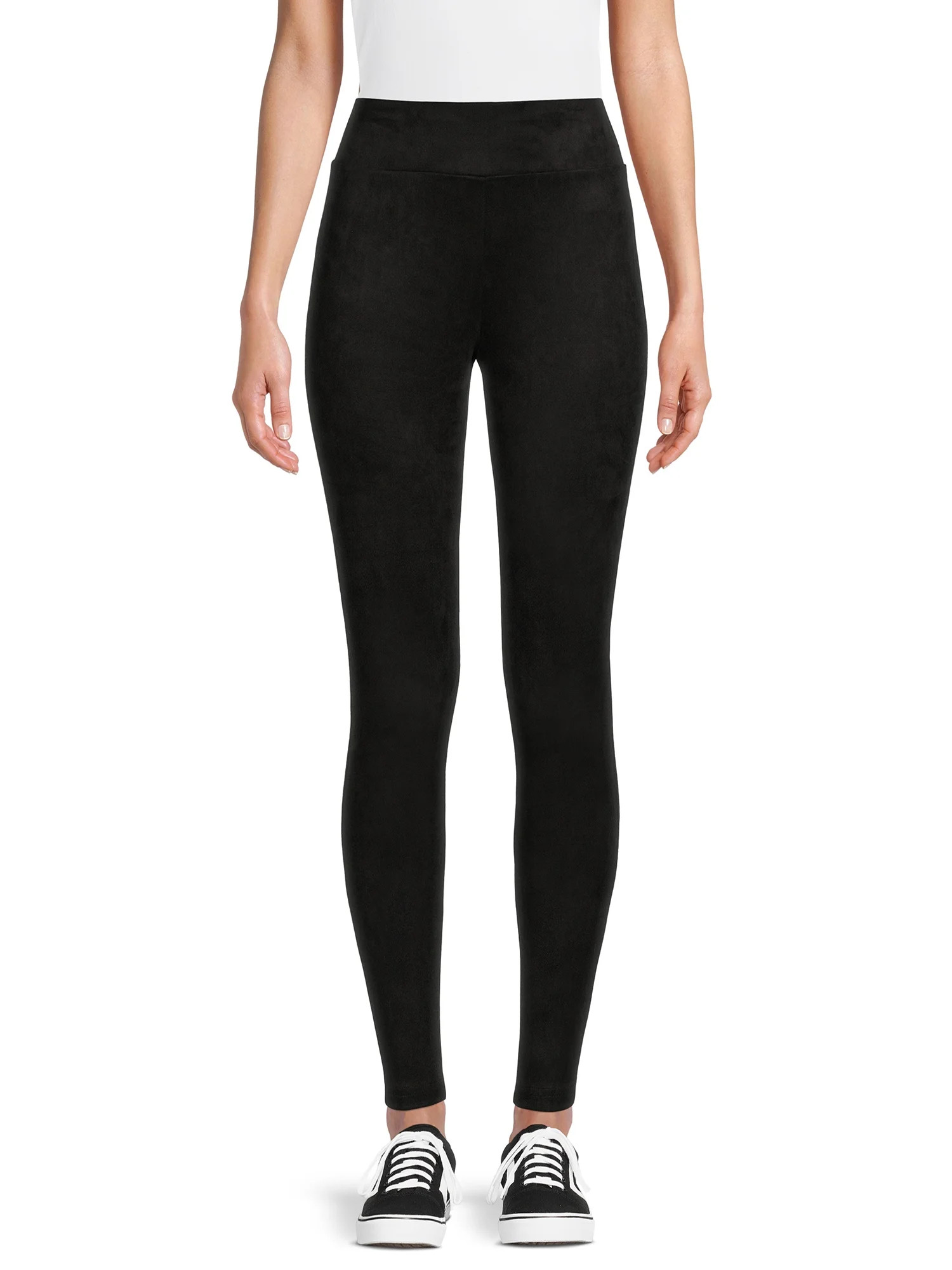 The Pioneer Woman Faux Suede Leggings, Womens - Walmart.com | Walmart (US)