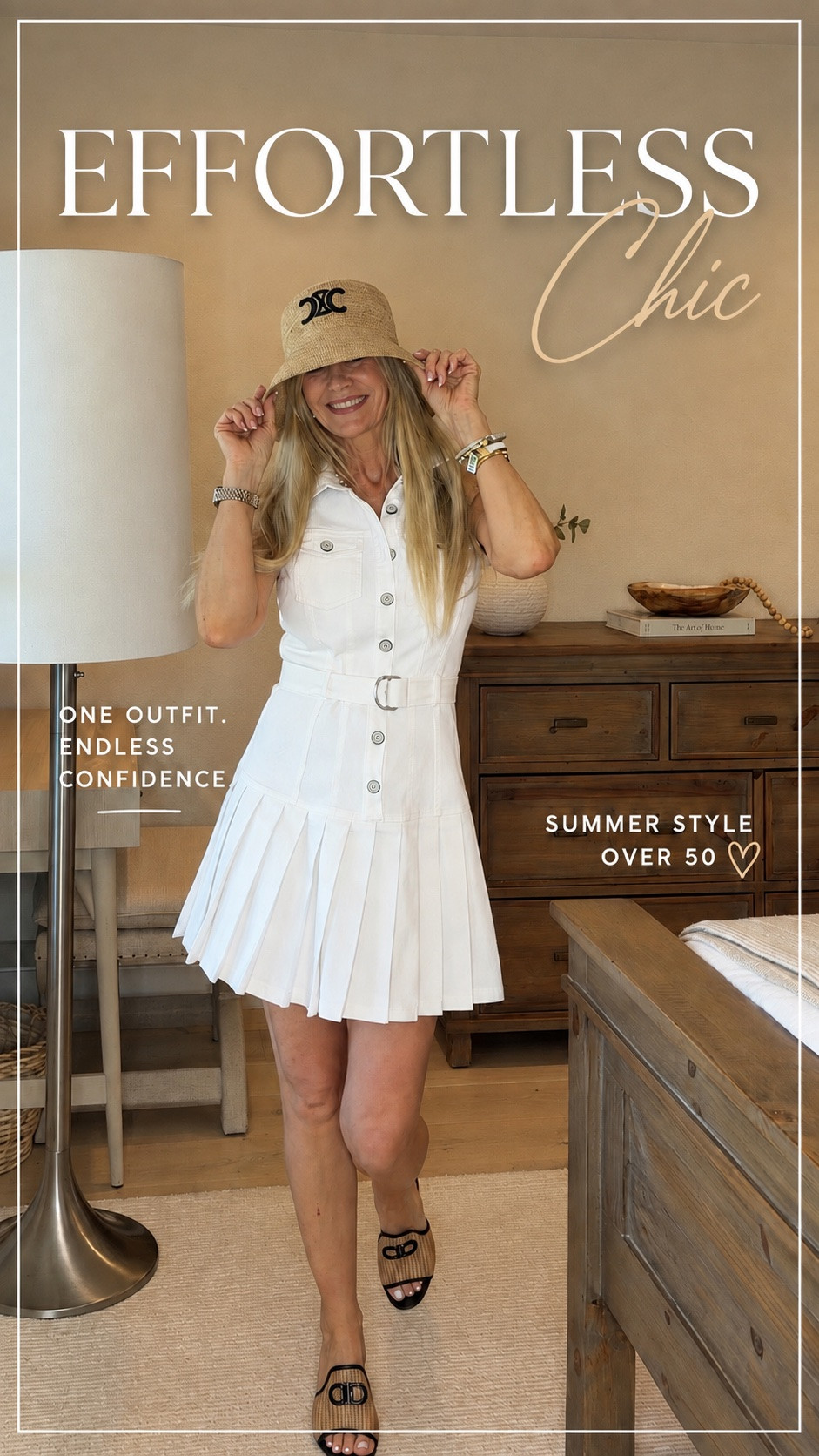 White for summer 🤍

A pleated mini, defined waist + raffia accessories = effortless chic. This look feels polished, feminine and so easy to wear.

Shop the look

#LTKdayinmylife #LTKOver40 #LTKSeasonal