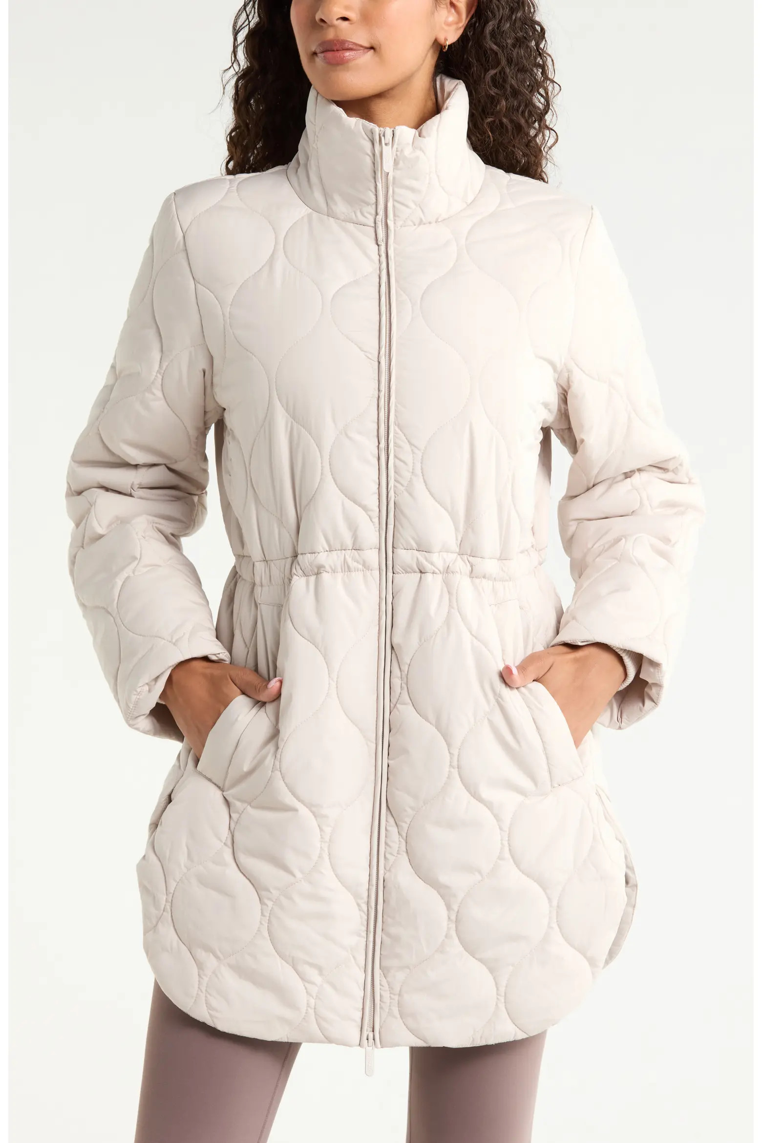 Skyline Longline Quilted Jacket (Women) | Nordstrom | Nordstrom