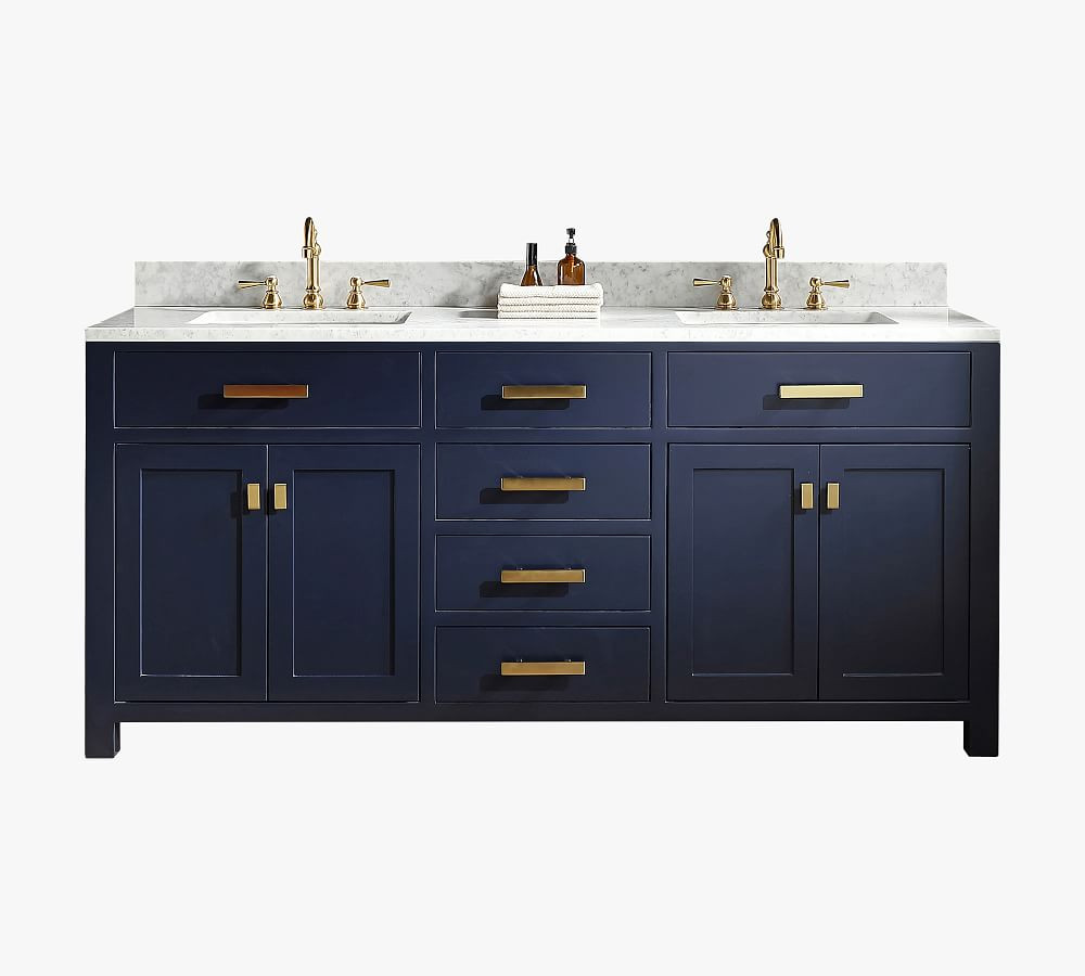 Sabine 60-72" Double Sink Vanity | Pottery Barn (US)