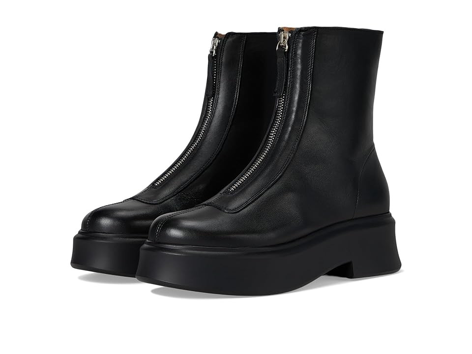 Steve Madden Jones Women's Boots Black Leather : 8 M, Leather/Rubber | Zappos