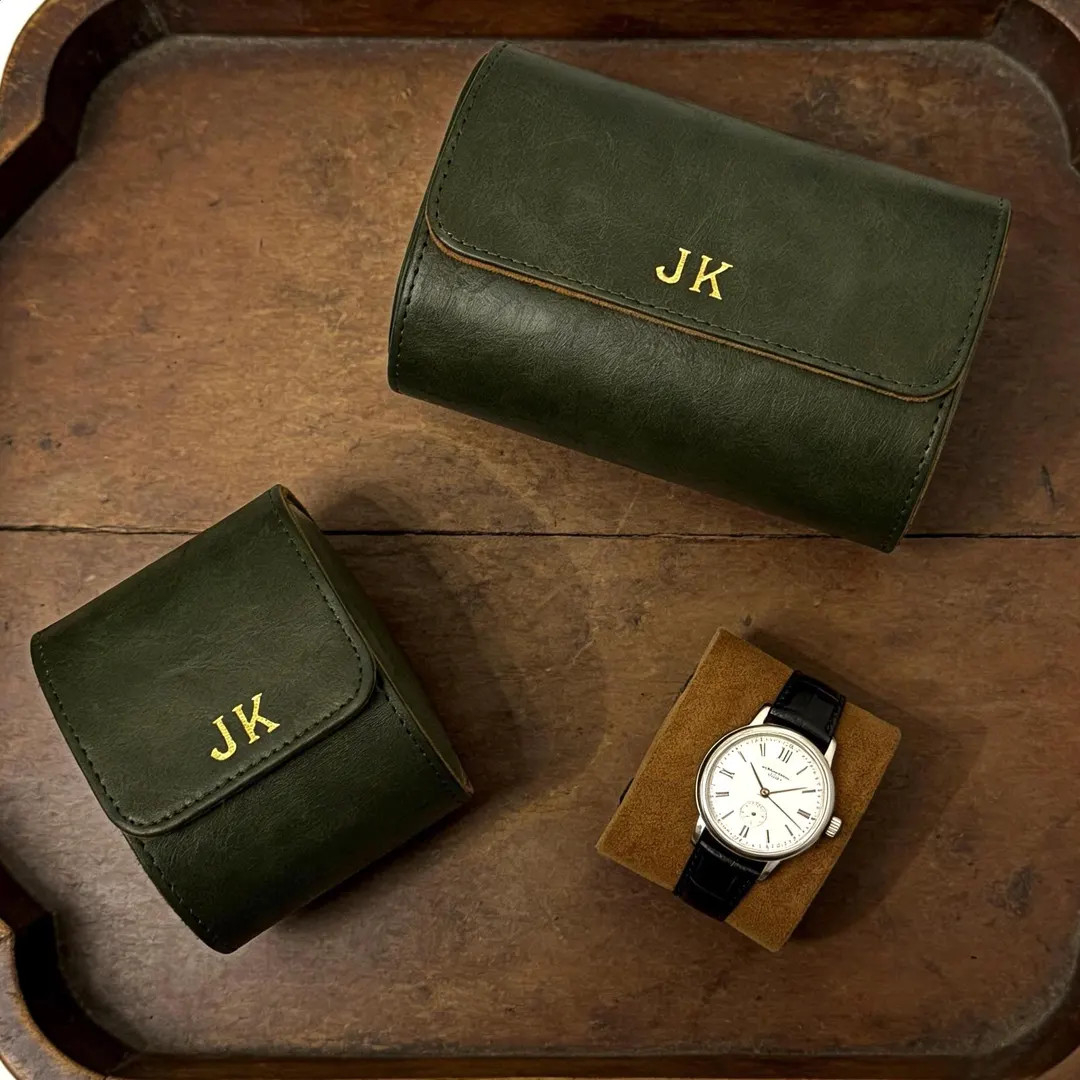 Personalized Leather Watch Box, Custom Leather Watch Case, Wedding Groomsmen Gifts, Watch Travel ... | Etsy (Global)