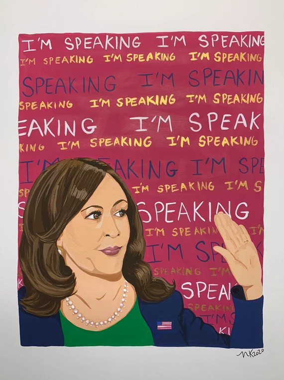 Vice President Kamala Harris Im Speaking Print | Etsy | Etsy (US)
