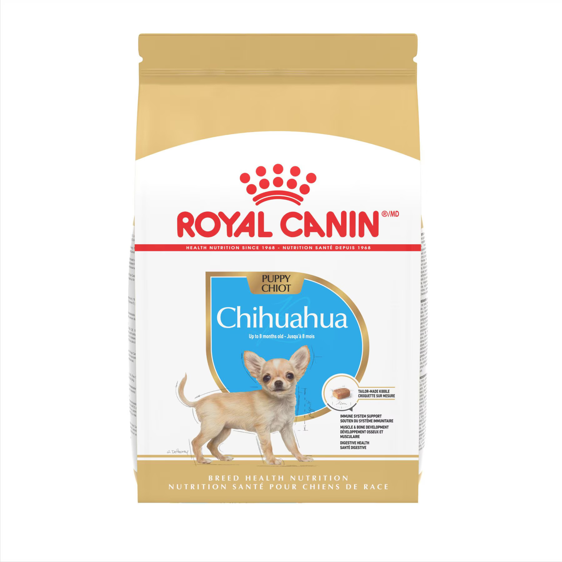 Royal Canin Breed Health Nutrition Chihuahua Puppy Dry Dog Food, 2.5-lb bag | Chewy