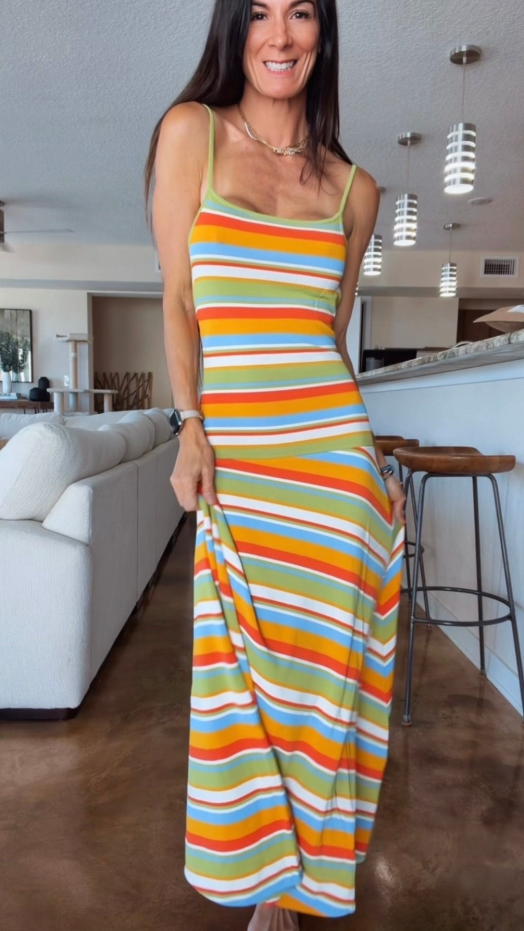 Serving rainbow sorbet energy and honestly… this dress deserved a second moment on the feed 💅✨

The colors, the fit, the effortless throw-on-and-look-expensive vibe??? Immediate yes.

She’s comfy, flattering, vacation-ready, brunch-ready, “where did you get that?” ready 😏

Wearing XS

#REVOLVEAmbassador #NicoleColeeStyle #LTKStyle #SummerStyle #EffortlessChic

#LTKdayinmylife #LTKootd #LTKgrwm