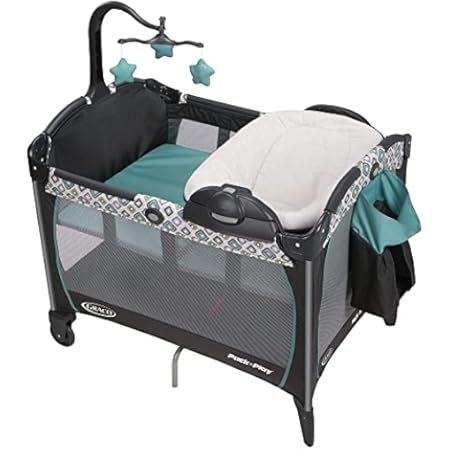 Graco Pack 'n Play Simple Solutions Playard | Includes Integrated Diaper Changer, Darcie, 39.5x28... | Amazon (US)