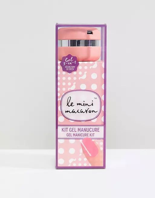 Le Mini Macaron Gel Manicure Kit Rose Crème | ASOS (Global)