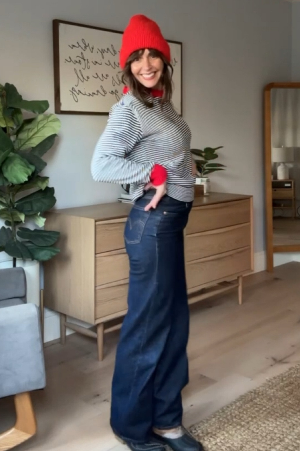 jeans from my thrift haul 👌🏼