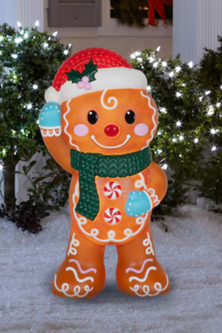 On Sale! Absolutely adorable Gingerbread LED Blow Molds!

Gingerbread Boy - can be used with Traditional Christmas & Pastel/Pink Christmas. Also linked the girl

Christmas Decor. Christmas Home. Outdoor Christmas 

#LTKSeasonal #LTKHoliday #LTKHome