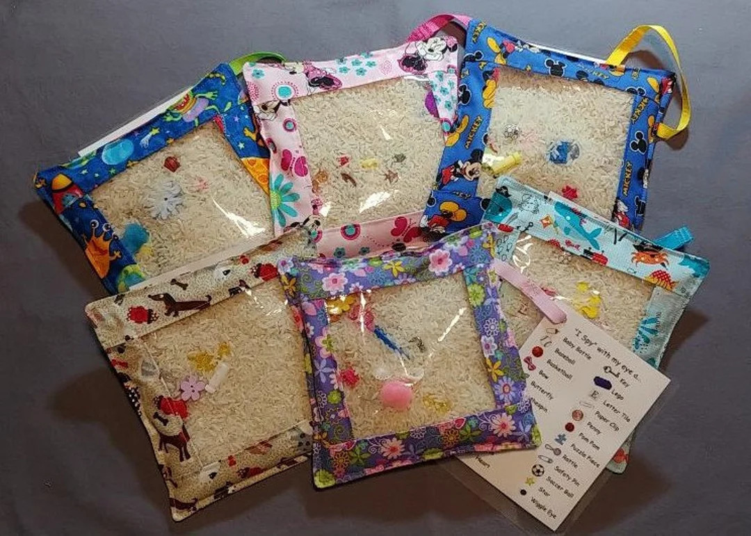 I Spy Bag/discovery Bag/busy Bag/sensory Bag/fidget Bag/eye - Etsy | Etsy (US)