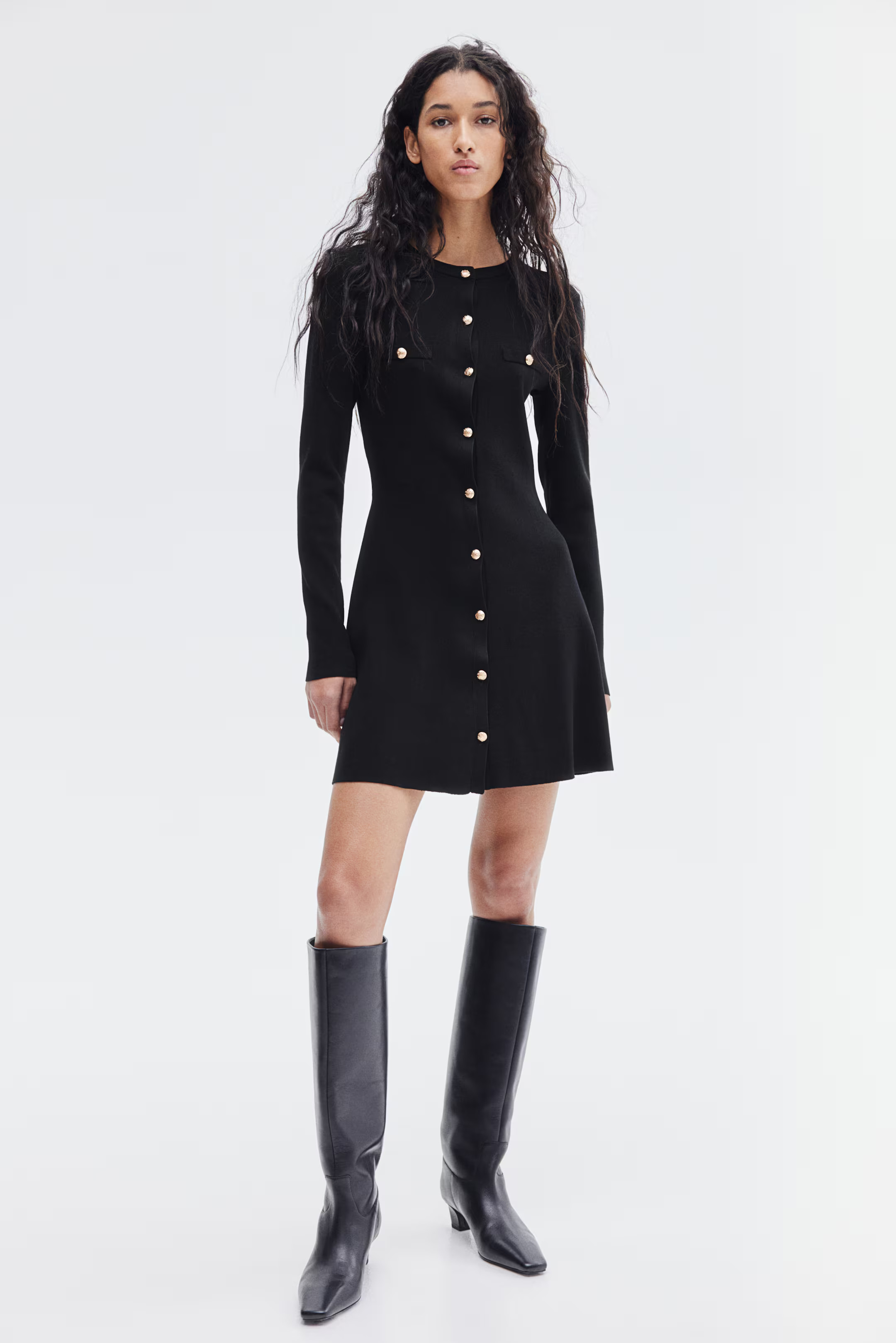 Knitted dress | H&M (UK, MY, IN, SG, PH, TW, HK)