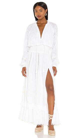 X REVOLVE Mavi Maxi Dress in White | Revolve Clothing (Global)