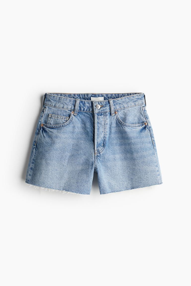 Denim Shorts - Denim blue - Ladies | H&M US | H&M (US + CA)