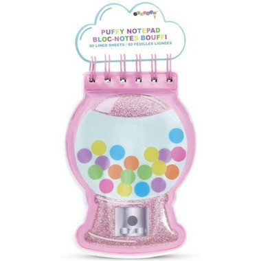 iScream Pink Gumball Machine Puffy Notepad | Well.ca