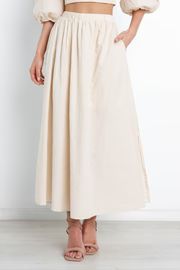 Esther Skirt - Beige | Petal & Pup (US)