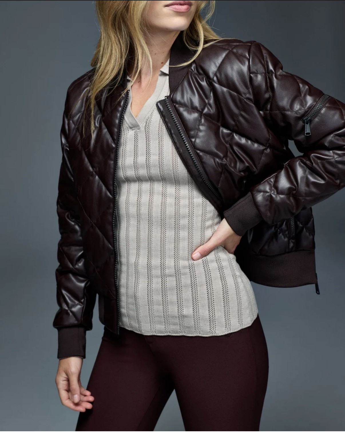 The bomber is in and i love the quilting on this!

#LTKootd #LTKOver40 #LTKSeasonal