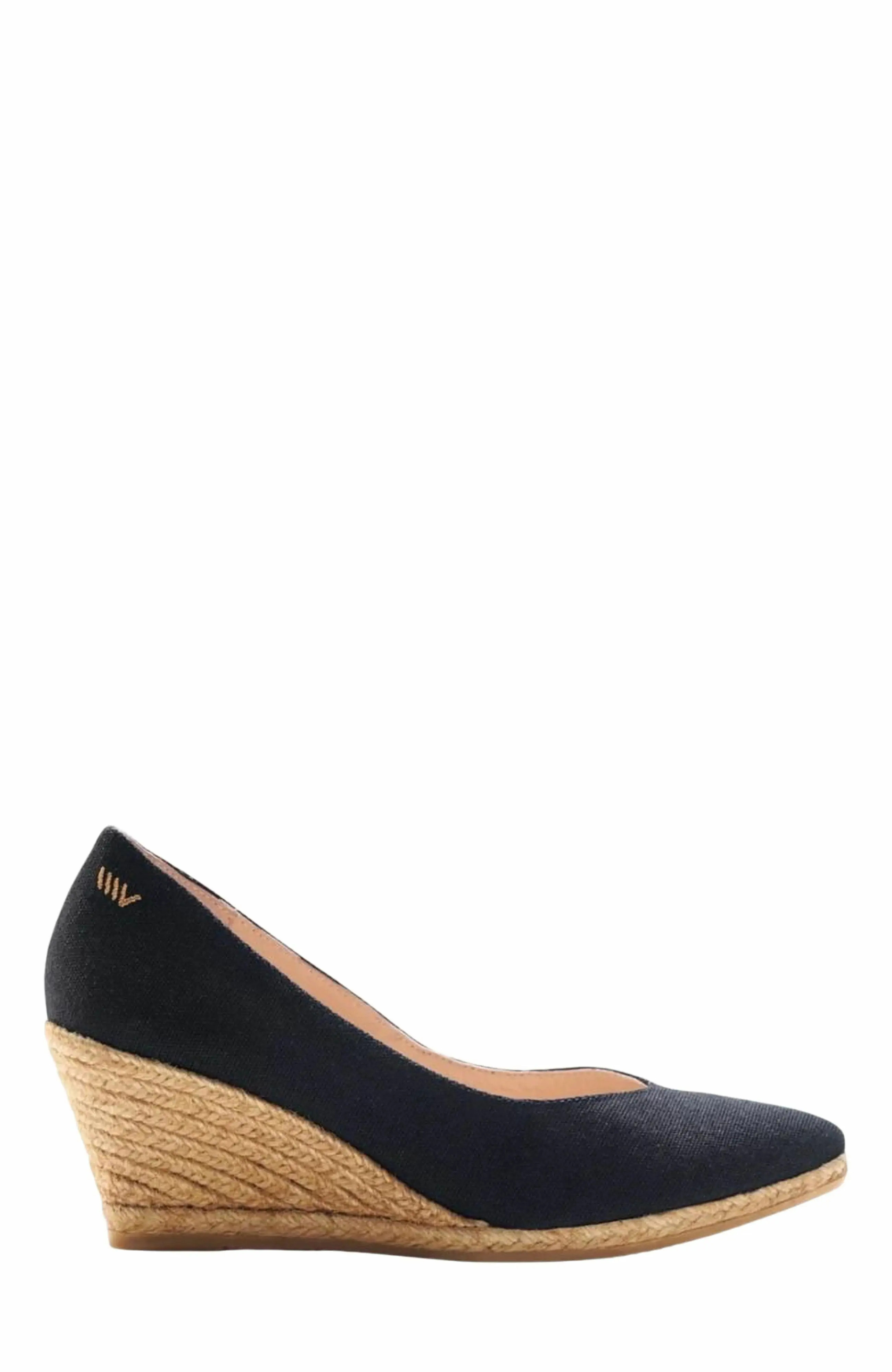 Roses Premium Fabrics V Cut Espadrille Wedges (Women) | Nordstrom | Nordstrom