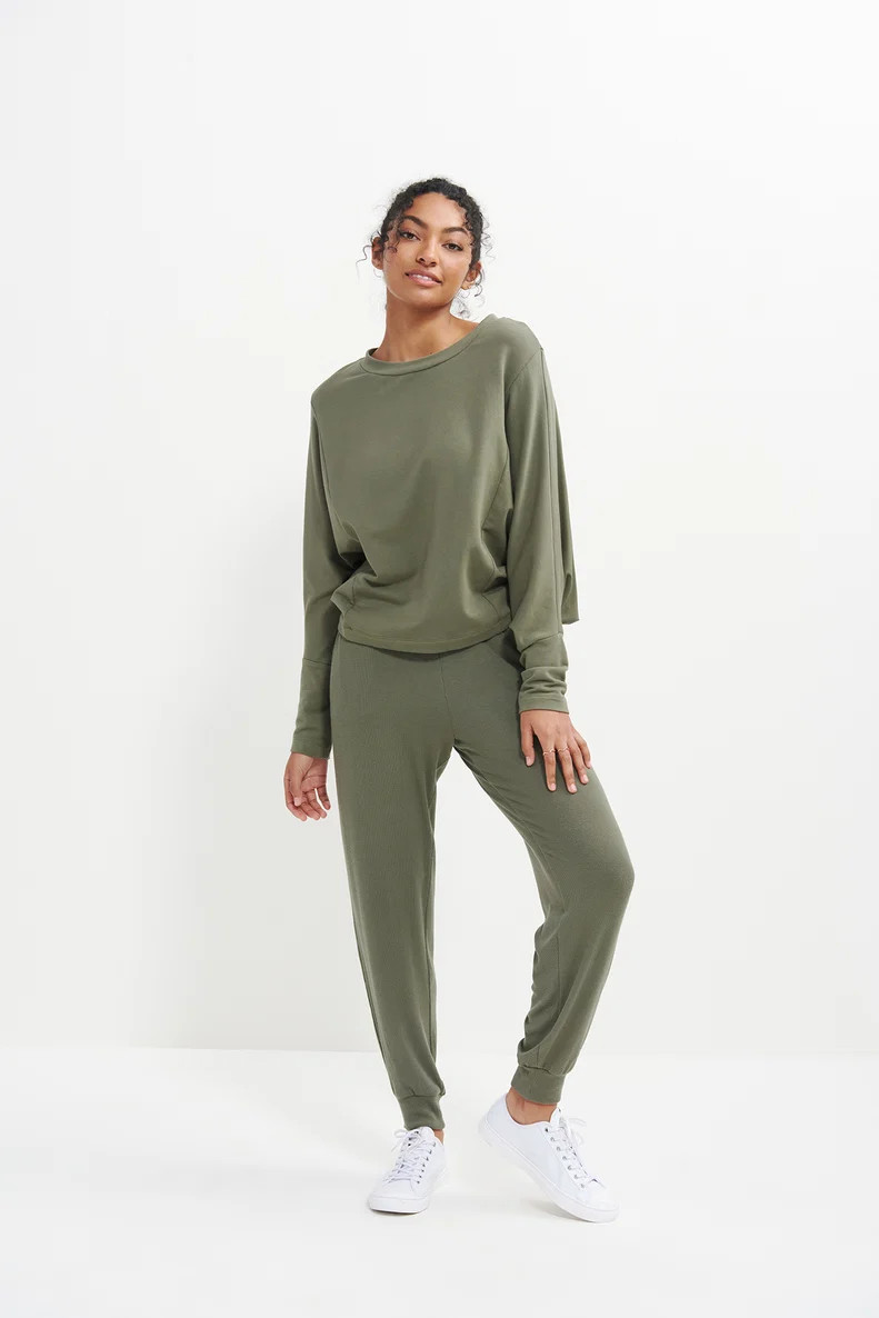Skylar Dream Rib Joggers | Amour Vert