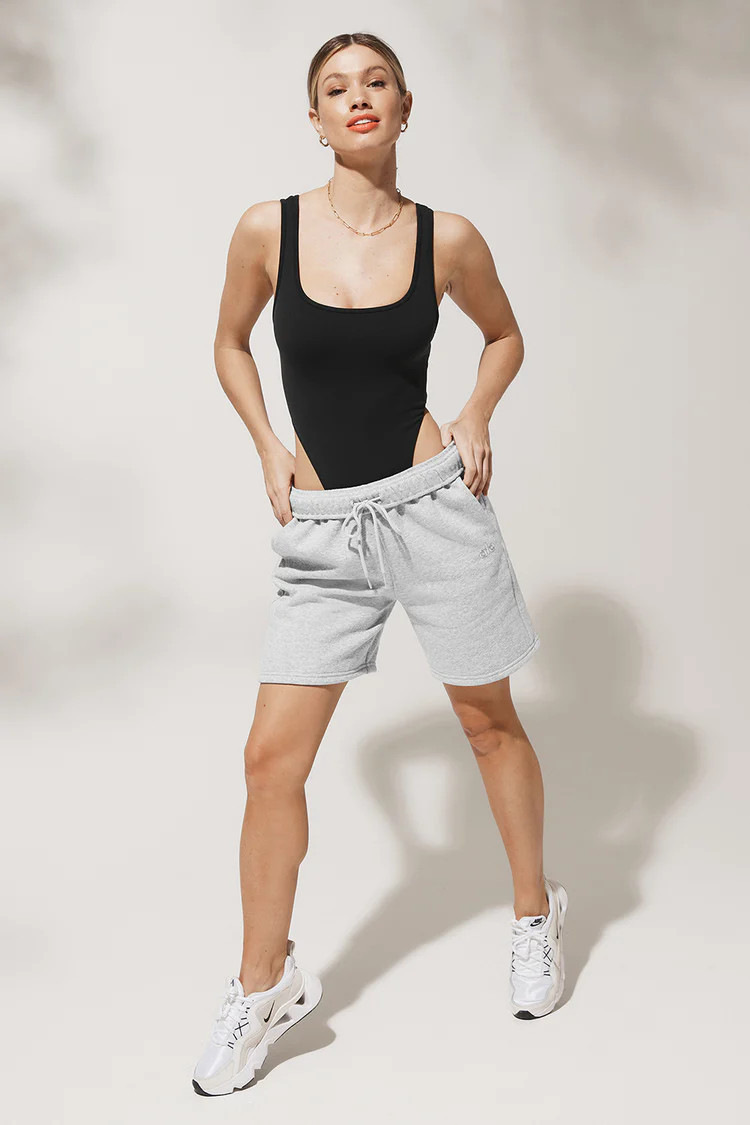 Airbrush Hot Shot Bodysuit - Black | Alo Yoga (US)