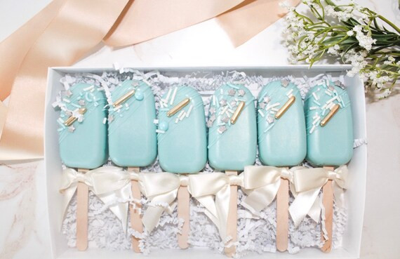 Baby Blue Cakesicles | Etsy (US)